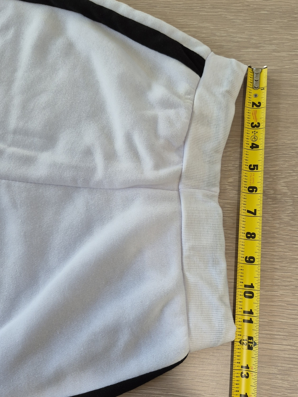 White and Black Logo Jogger Pants - Picture 7 of 13